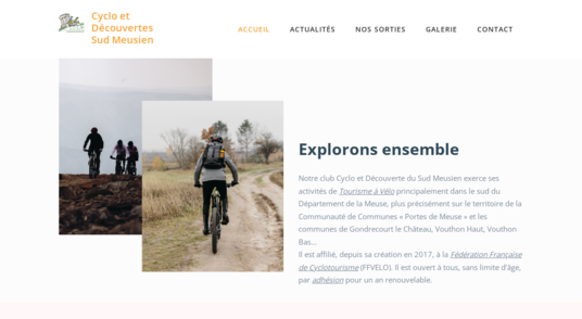Image du site Cyclo et Découvertes Sud Meusien