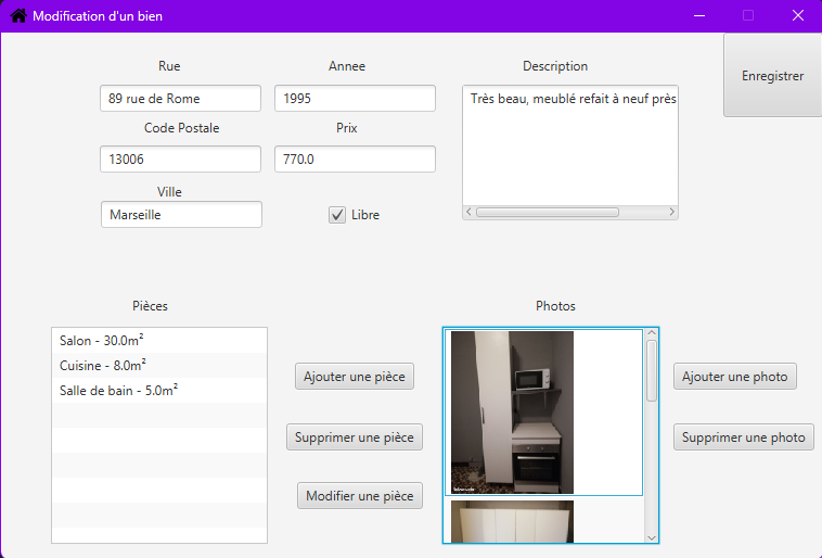 Image de l'application de gestion de biens Logimmo
